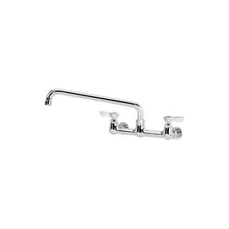 Krowne Krowne 12-812L - Silver Series 8" Center Wall Mount Faucet, 12" Spout 12-812L
